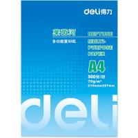得力（deli） 7401 莱茵河复印纸 A4 70g 500张/包 5包/箱 (单位:箱)