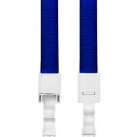 优和（UHOO）6722 工牌挂绳 涤纶、K胶材质 夹扣 460mm*15mm 12根/包 (单位：包) 深蓝色