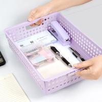 西玛（SIMAA） 6347 莫兰迪文件篮 A4(单位：个) 香芋紫