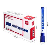 得力（deli） S507 白板笔 10支/盒 （单位:盒） 蓝色