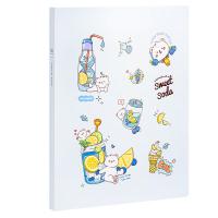 得力（deli）PQ312-T40 资料册 40页 A4（单位：个）蓝