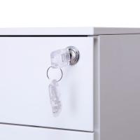 臻远 ZY5062223 钢制三抽矮柜 300宽侧拉款 30*52*60cm（单位：台）白色