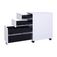 臻远 ZY5062223 钢制三抽矮柜 300宽侧拉款 30*52*60cm（单位：台）白色