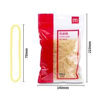 得力（deli） 79310 橡皮筋 100G (单位：袋) 黄色