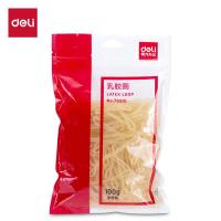 得力（deli） 79310 橡皮筋 100G (单位：袋) 黄色