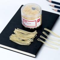 得力（deli） 3212 橡皮筋 50g (单位：筒) 白色