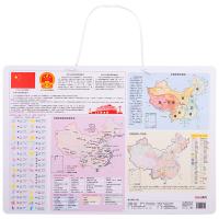 得力（deli） 18053 中国地图 402*290mm 带磁力拼接地图 塑料 (单位：张)