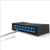 普联（TP-LINK） 千兆交换机 8口 TL-SG1008M 156*103*31mm (单位:台) 黑色