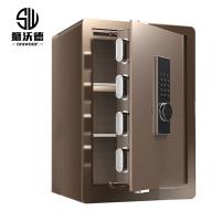 狮沃德（shiwode） 电子密码指纹保险柜 SWD-J070 70cm*40cm36cm (单位:个) 三层空间可调节 棕色
