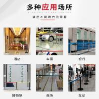 百舸 烤漆黑款 2m  隔离带伸缩带  2支装 （单位：对）