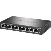 普联（TP-LINK） TL-SG1210DP 交换机 8口GE（poe）  2口GE （单位:台）
