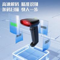 得力（deli） AA102 条码扫描器 USB+2.4G 黑色 无线连接 一维码 (单位:台)