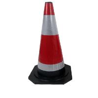 谋福（CNMF） 8409 加厚橡胶反光路锥 60cm红白橡胶反光路锥 (单位:个)