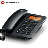 摩托罗拉（Motorola） CT111C 录音电话机 智能插TF扩展卡 黑色 固定座机 办公家用 (单位:部)