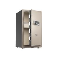 得力（deli） AE502 家用办公指纹密码保险箱保管柜 (W450*D440*H800)mm(含脚垫) (单位: 个)