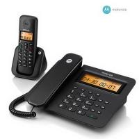 摩托罗拉（Motorola） C2601C 一拖一无线电话机 227*172*69mm 黑色 (单位:台)