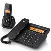 摩托罗拉（Motorola） C2601C 一拖一无线电话机 227*172*69mm 黑色 (单位:台)