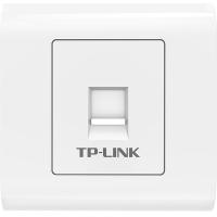 普联（TP-LINK） TL-EF601 单口网络信息面板 工程级电脑光纤宽带网线插座（集成六类非屏蔽免打信息模块）86型（单位：个）