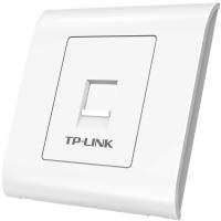 普联（TP-LINK） TL-EF601 单口网络信息面板 工程级电脑光纤宽带网线插座（集成六类非屏蔽免打信息模块）86型（单位：个）