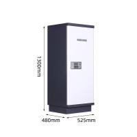 臻远 ZY4102115 防磁柜保险柜6抽电子锁 525*480*1300mm 灰白套色 (单位:台)