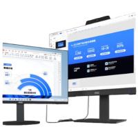 AOC 电脑 一体机 i5-12450H/16GB/1TB/无线键鼠 A24838 23.8英寸显示器 (单位:台) 黑色