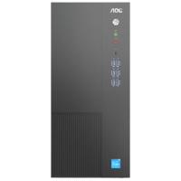 AOC 台式电脑 i5-12400/16GB DDR4/512GB M.2 SSD/集显/有线键鼠套装 D16T200 23.8英寸显示器 (单位:套) 黑色