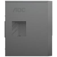 AOC 台式电脑 i5-12400/16GB DDR4/512GB M.2 SSD/集显/有线键鼠套装 D16T200 23.8英寸显示器 (单位:套) 黑色