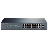 普联（TP-LINK）TL-SL1218MP 千兆上联PoE交换机 16FE（PoE）2GE 294mm*180mm*44mm（单位：个）深灰色