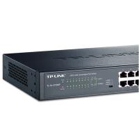 普联（TP-LINK）TL-SL1218MP 千兆上联PoE交换机 16FE（PoE）2GE 294mm*180mm*44mm（单位：个）深灰色