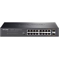 普联（TP-LINK）TL-SG2218P 全千兆Web网管PoE交换机/16GE（PoE）+2SFP 294mm*180mm*44mm（单位：个）深灰色