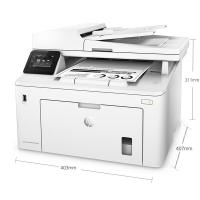 惠普（HP）M227fdw 四合一无线黑白激光一体机 打印复印扫描传真 自动双面打印（单位：台）白色