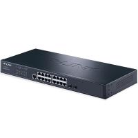 普联（TP-LINK）TL-SG3218 全千兆二层网管交换机16GE+2SFP 440mm*180mm*44mm（单位：个）深灰色