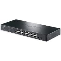 普联（TP-LINK）TL-SG3226 全千兆网管交换机24GE+2SFP 440mm*180mm*44mm（单位：个）深灰色