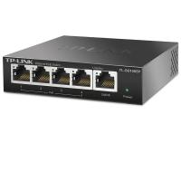 普联（TP-LINK） TL-SG1005P 交换机 5口千兆4口POE非网管PoE交换机 (单位：个) 黑