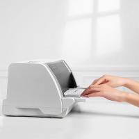 得力（deli） 针式打印机 82列平推式 DL-730K 395*320*205mm (单位:台) 白灰色