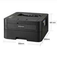 联想（Lenovo） LJ2405 商用办公黑白激光打印机 355*304*283mm  (单位:台) 黑色