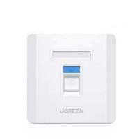绿联（UGREEN） 80180 网络面板 86型 白色（单位：个）白色