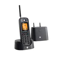 摩托罗拉（Motorola） O202C 无绳电话机 子母机套装 1.8英寸  (单位：套 )黑色