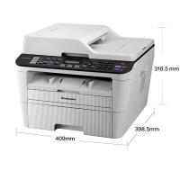 联想（Lenovo）M7455DNF_黑白激光一体机打印 复印 扫描 传真 409*398*316mm（单位:台）