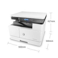 惠普（HP）M437n A3打印机数码复合机 A4打印复印扫描一体机 560*540*417mm（单位：台）白色