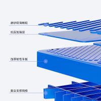 艾逸瑶选 塑料 平板小推车 载重300kg 90*60cm(单位：台) 蓝色