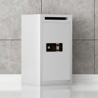臻远 ZY3110707 保险柜文件代销柜 指纹锁 50*45*90cm （单位：台）灰白色