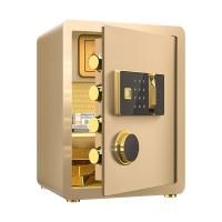 臻远 ZY50212028 全钢保险柜金色指纹款 380*330*450mm （单位：台）金色