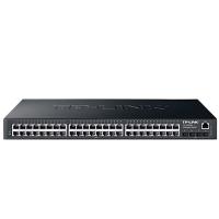 普联（TP-LINK） TL-SG3452 二层网管核心交换机 4千兆光纤口+48口全千兆（单位：台）黑色