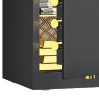 臻远 ZY-SY-277 全钢实心指纹款保险柜 65*58*150cm（单位：台）黑色