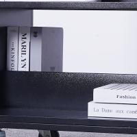 臻远 ZY5052297 档案室手推车 3层W型推车 70*45*110cm（单位：个）黑色