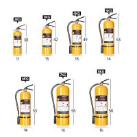 浙安广消 MFZ/D3 灭火器 3kg （单位:只）