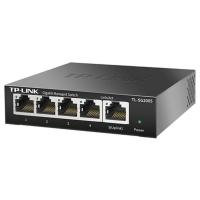 普联（TP-LINK） TL-SG2005 简单网管交换机 5口全千兆端口镜像 黑色 (单位:台)
