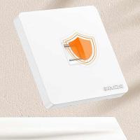 山泽（SAMZHE） WAN-01 单口电脑插座面板 86*86*9mm  (单位：个 )象牙白