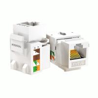 绿联（UGREEN）80176 超五类网络模块 CAT5e网络信息面板连接器 RJ45电脑网线插座连接头直通头 单个装（单位：个）